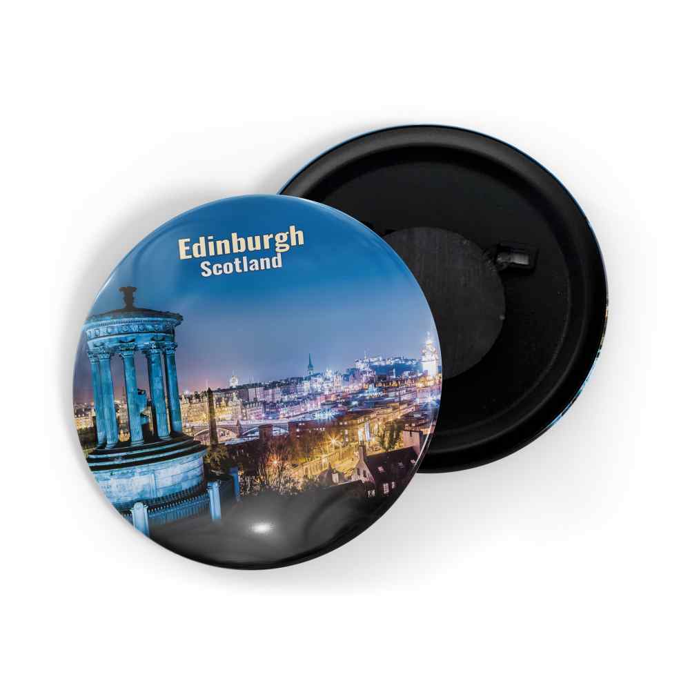 dhcrafts Fridge Magnet Multicolor Famous Tourist Place Edinburgh Scotland Glossy Finish Design Pack of 1